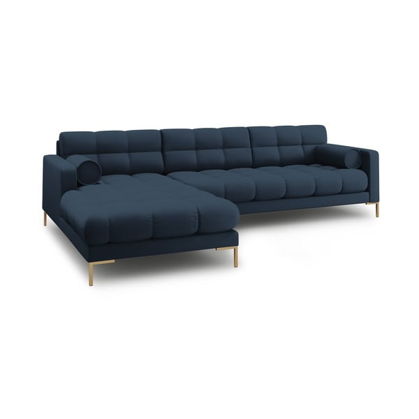 Modrá rohová pohovka (ľavý roh) Bali – Cosmopolitan Design-image-4