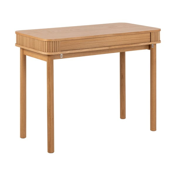 Pracovný stôl v dekore duba 50x100 cm Langley – Actona-image-3