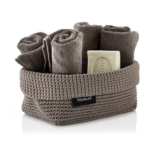 Hnedý úložný Košík Blomus Rope, 11,5 x 20 cm-image-1