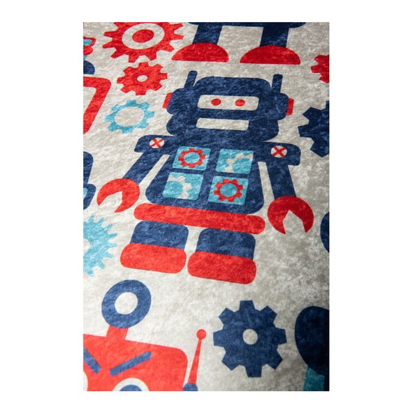 Detský koberec Robot, ⌀ 140 cm-image-3
