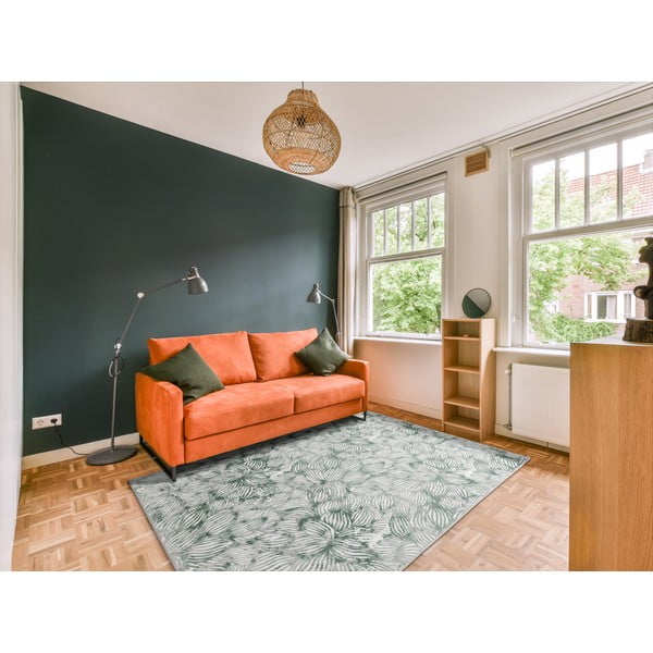 Zelený koberec 80x150 cm Welio Malachite – FD-image-1