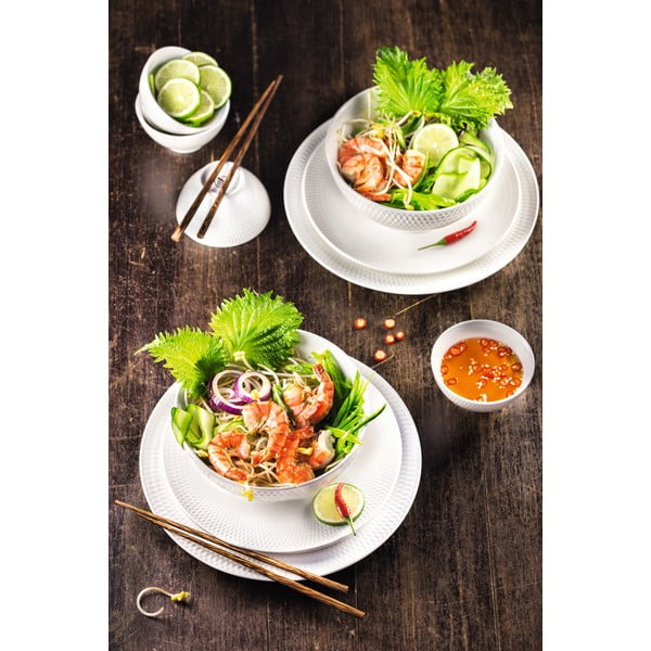 Biela porcelánová miska Maxwell & Williams Diamonds, 12,5 cm-image-1