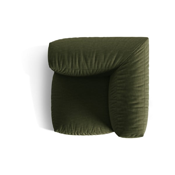 Zelený modul pohovky (variabilný) Martina – Micadoni Home-image-3