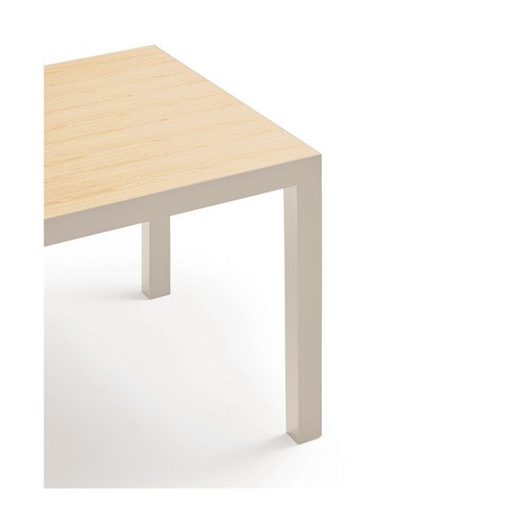 Jedálenský stôl s doskou z dubového dreva 75x180 cm Alma – Teulat-image-3