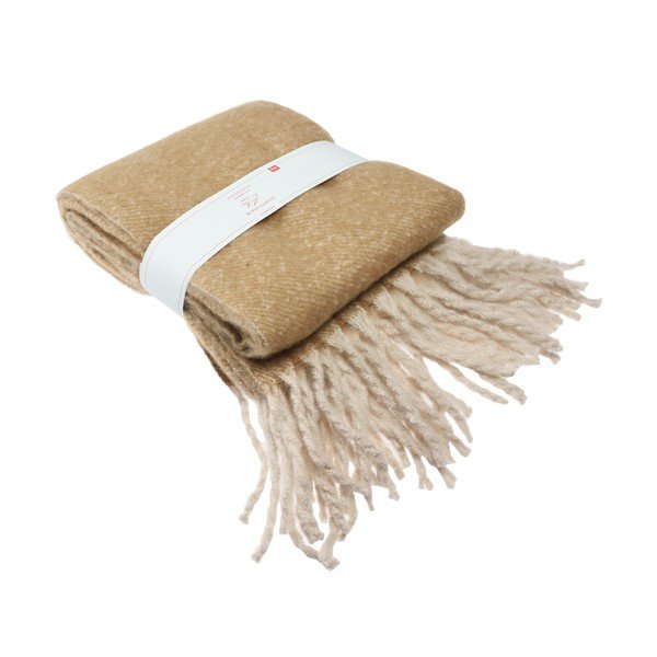 Žltohnedá deka 127x185 cm – Rex London-image-3