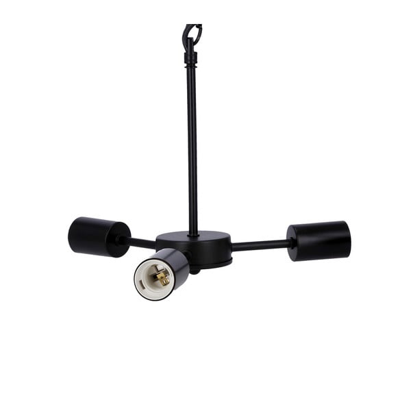 Čierne kovové závesné svietidlo Sparta - Candellux Lighting-image-3