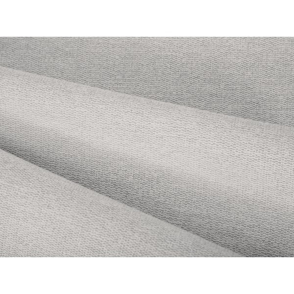 Svetlosivá čalúnená dvojlôžková posteľ s úložným priestorom s roštom 160x200 cm Casey – Mazzini Beds-image-1