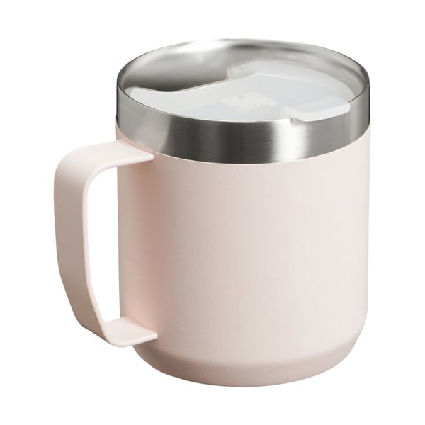 Svetloružový termo hrnček z nehrdzavejúcej ocele 350 ml Stay-Hot Camp Mug Rose Quartz – Stanley-image-3
