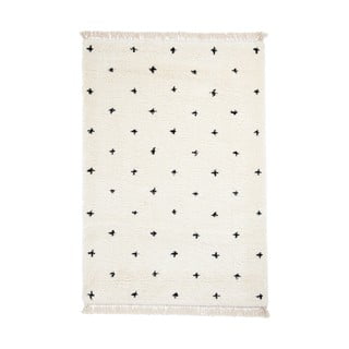 Bielo-čierny koberec Think Rugs Boho Dots, 160 x 220 cm