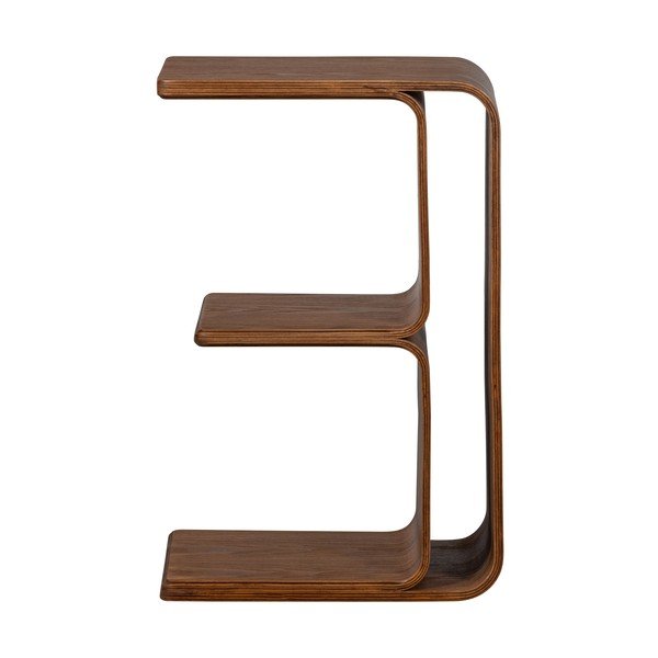 Odkladací stolík v dekore orecha 32x40 cm Frey – WOOOD-image-2