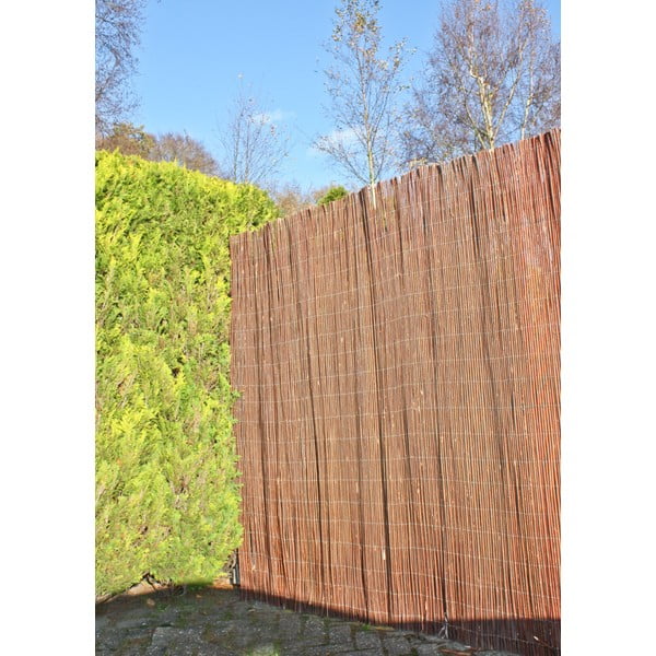 Balkónová zástena z prútia v prírodnej farbe 300x200 cm – Garden Pleasure