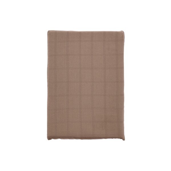 Hnedé damaškové predĺžené obliečky na dvojlôžko 200x220 cm Clear – Södahl-image-2