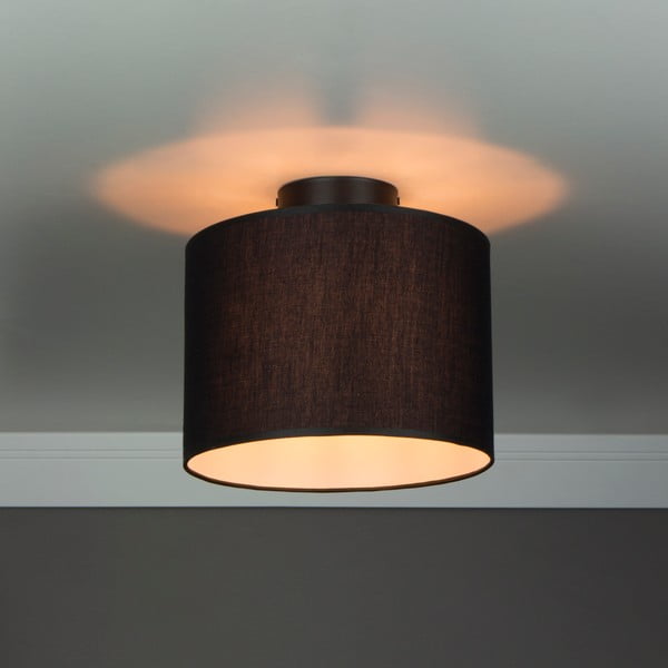 Čierne stropné svietidlo Sotto Luce MIKA, Ø 25 cm-image-1