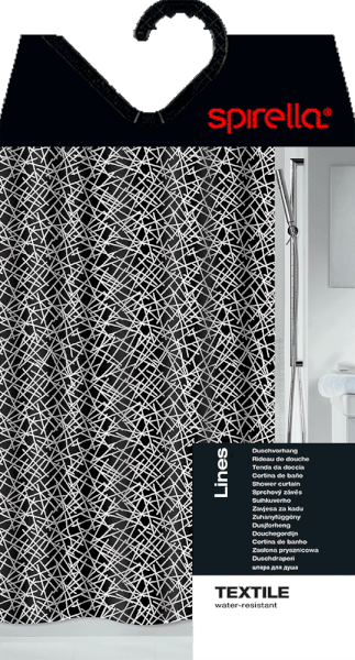 Sprchový záves 180x200 cm Lines – Spirella-image-2