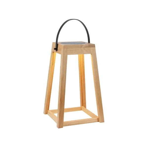 Hnedý vonkajší solárny LED lampáš na USB (výška 54 cm) Nordic – Markslöjd-image-3