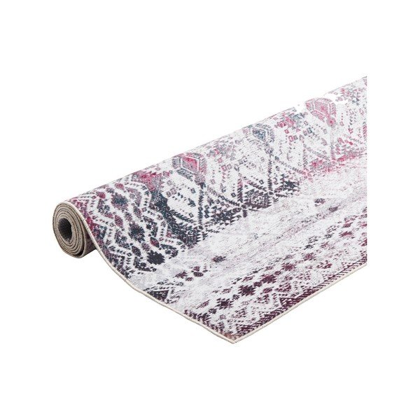 Koberec odolný voči škvrnám Floorita Kilim Ivory Cherry, 120 × 180 cm-image-4