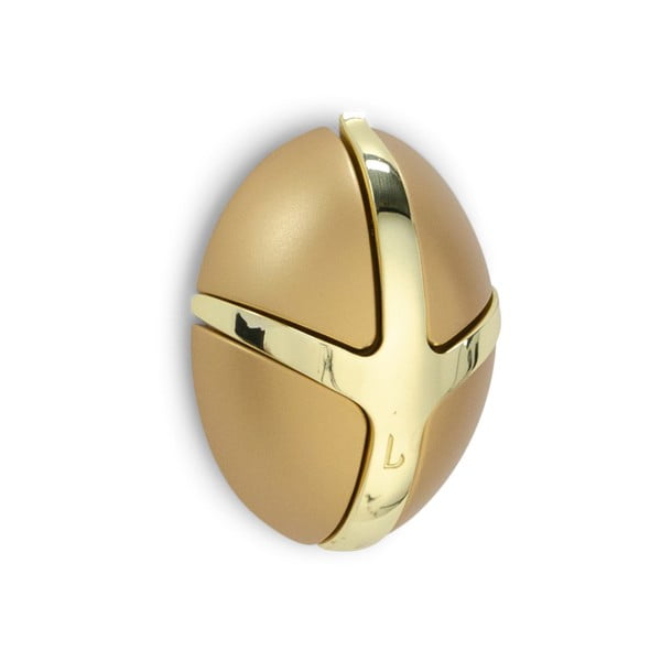 Nástenný háčik v zlatej farbe Tick – Spinder Design