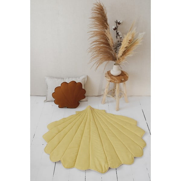 Žltá detská deka na hranie Honey - Moi Mili-image-2