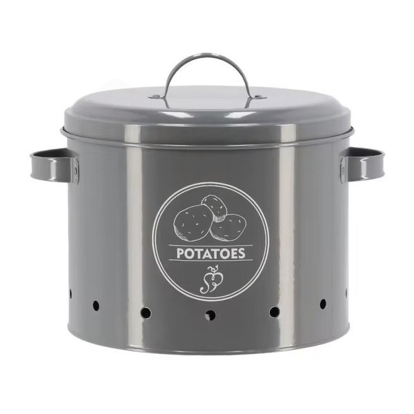 Oceľová dóza na zemiaky Secret Du Potager – Esschert Design