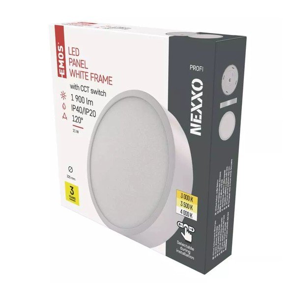 Biele LED stropné svietidlo Nexxo - EMOS-image-1