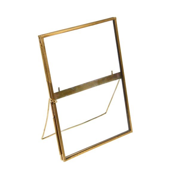 Kovový stojací rámček v zlatej farbe 13x18 cm – Rex London-image-2
