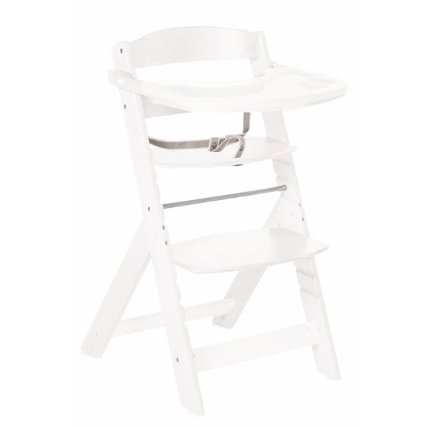 Biela nastaviteľná detská stolička Roba Sit Up Super Maxi