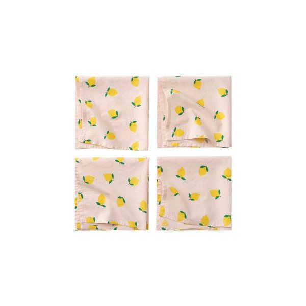 Obrúsky v súprave 4 ks 40x40 cm Milly Fruit – Ellos Home