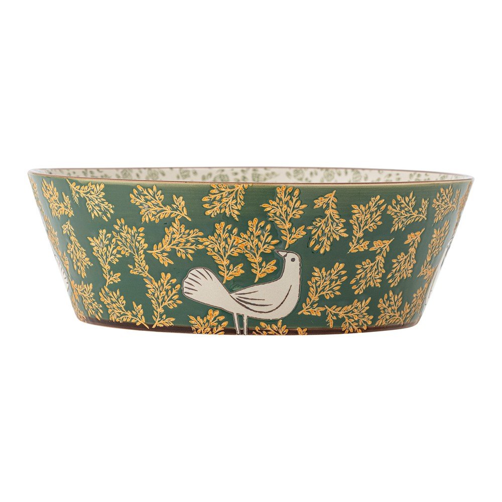 Zelená keramická misa ø 28 cm Hezha – Bloomingville