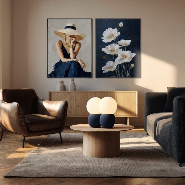 Tlačený obraz s rámom 60x80 cm Livia – Styler-image-3