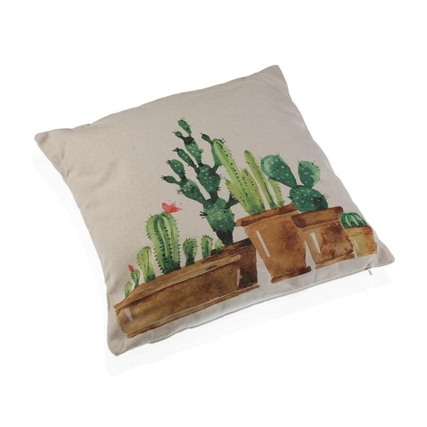 Vankúš s výplňou Versa Cactus, 45 × 45 cm