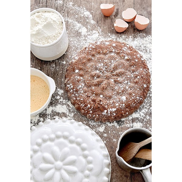 Biela zapekacia forma z kameniny Casafina Fattoria, ⌀ 27 cm-image-1