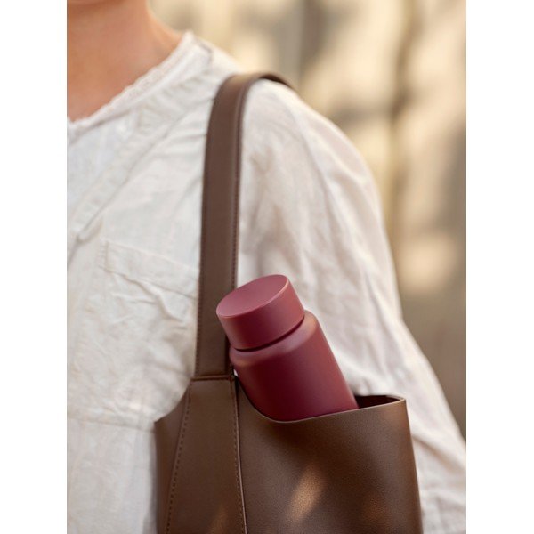 Vínovočervený termo hrnček z nehrdzavejúcej ocele 650 ml Singles – Zone-image-2