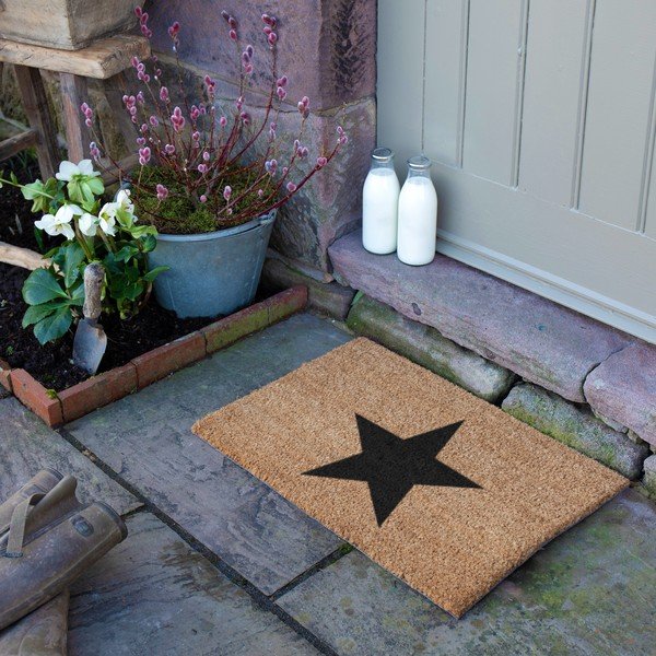 Rohožka z kokosového vlákna 40x60 cm Star – Artsy Doormats-image-3