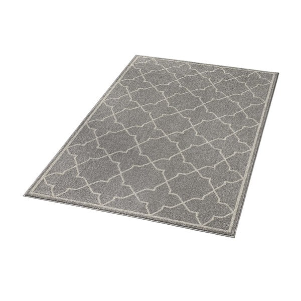 Sivý koberec Chateau Viva, 70x140 cm