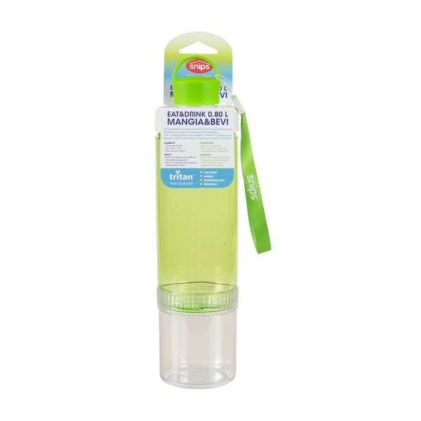 Zelená fľaša na vodu Snips Eat&Drink, 750 ml-image-1