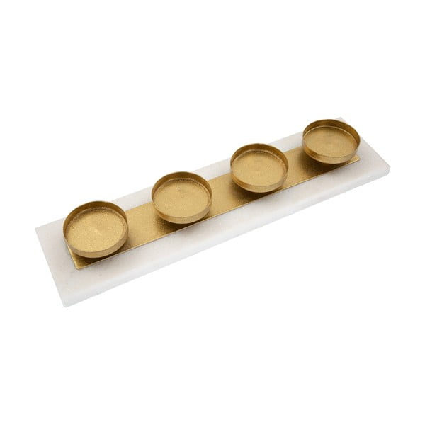 Svietnik v zlatej a bielej farbe Mauro Ferretti-image-1