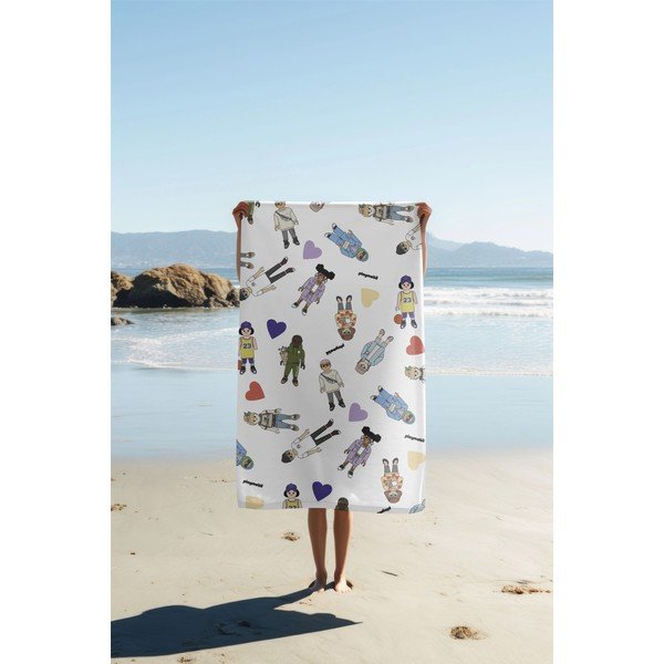 Froté bavlnená plážová osuška 75x140 cm Unique United – Playmobil-image-2