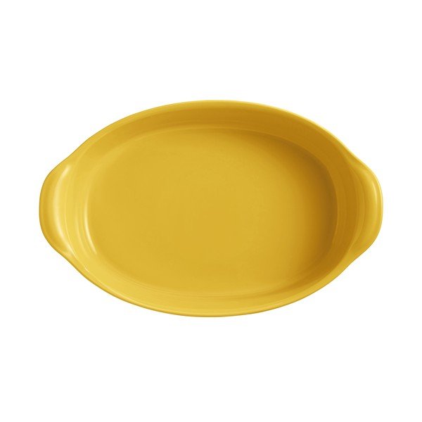 Svetložltá oválna zapekacia misa Emile Henry, 3,8 l-image-2