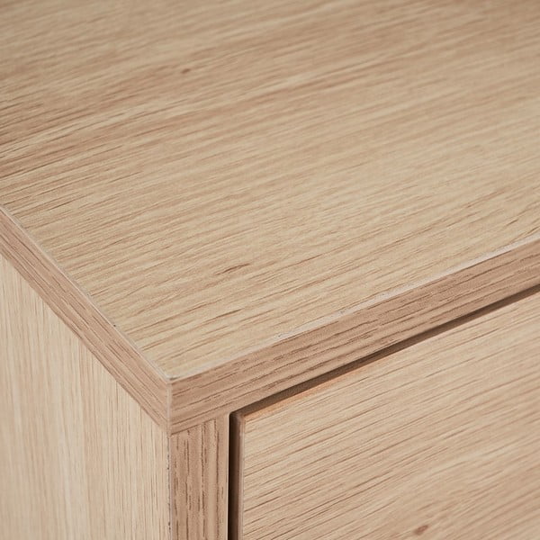 Nočný stolík v prírodnej farbe - Casa Selección-image-1