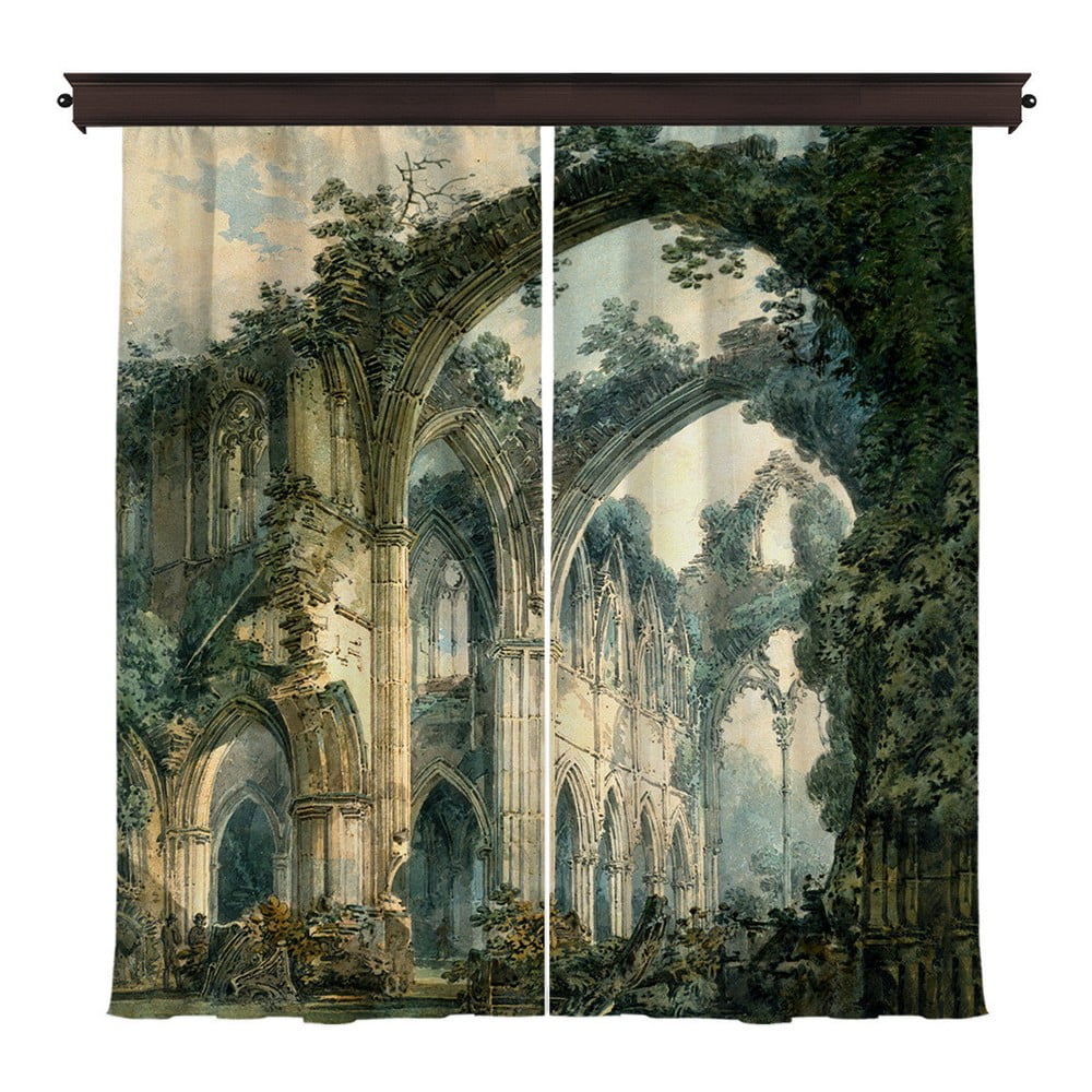 Sada 2 závesov Curtain Runna, 140 × 260 cm