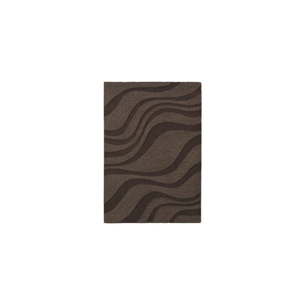 Vlnený koberec Aero Cocoa, 160x230 cm