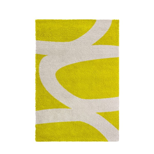 Žltý koberec Calista Rugs Venice, 120 x 170 cm