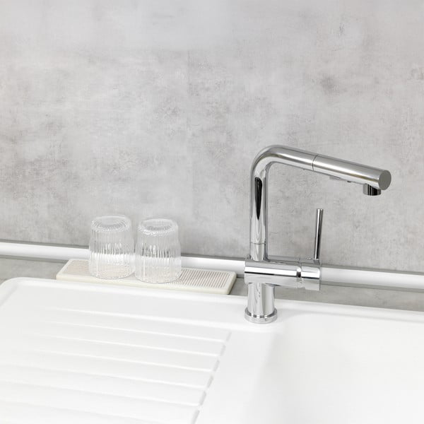 Béžová odkvapkávacia podložka na riad z kremeliny 30x8 cm Damon – Wenko-image-2