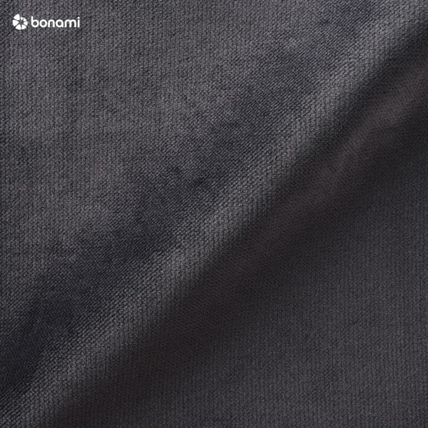 Antracitovosivé zamatové kreslo ušiak Max Winzer Verita Velvet-image-1