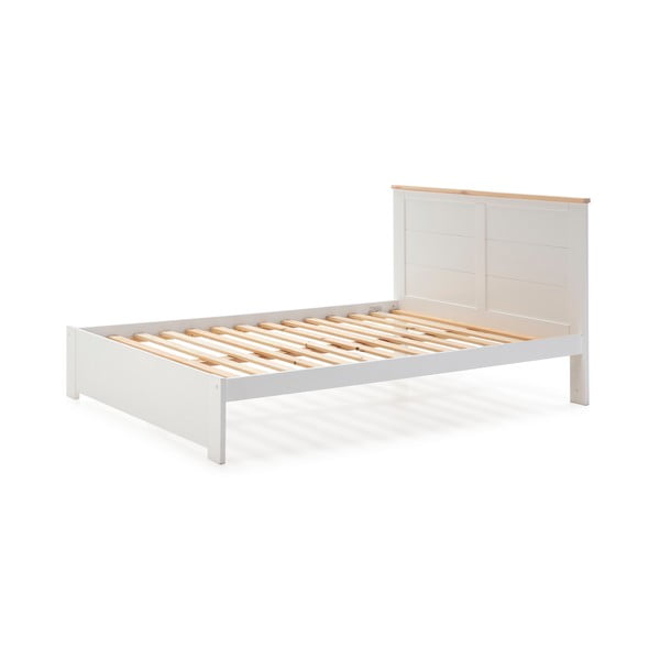 Biela dvojlôžková posteľ 140x190 cm Akira - Marckeric