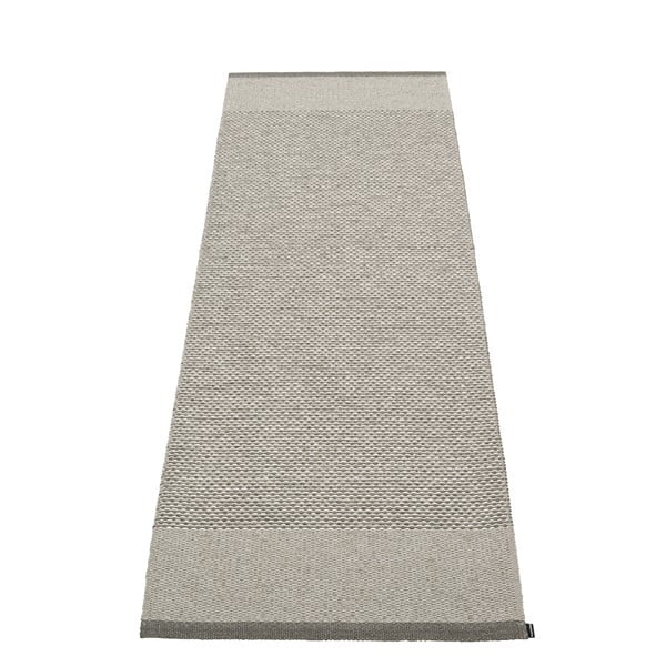 Sivý vnútorný a vonkajší behúň 85x260 cm Edit Warm Grey – Pappelina