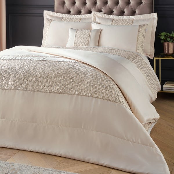 Obliečky na vankúše v súprave 2 ks z mikrosaténu 50x75 cm Deco Sequin – Catherine Lansfield-image-2