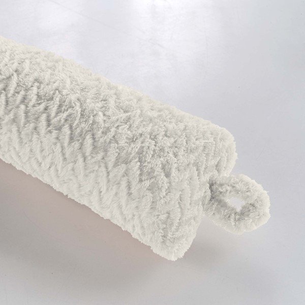 Krémová ochrana proti prievanu 10x80 cm Flanela – douceur d'intérieur-image-2