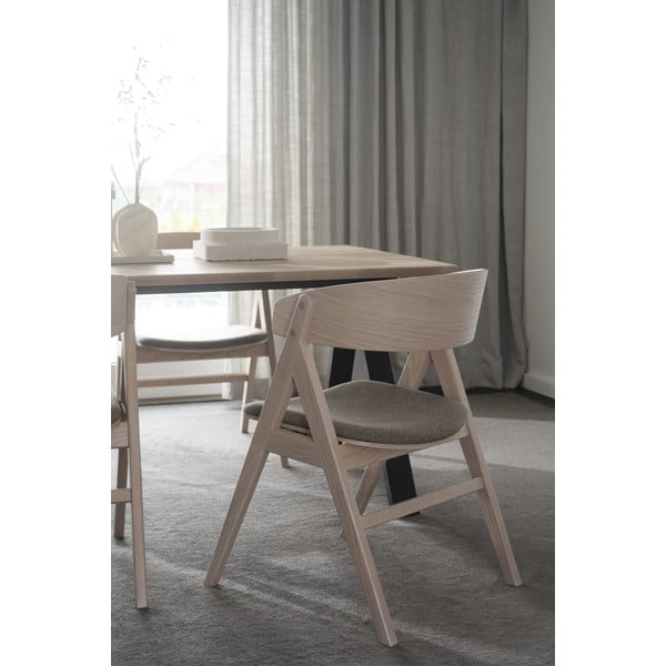 Jedálenské stoličky v súprave 2 ks v prírodnej farbe Waterton - Rowico-image-1