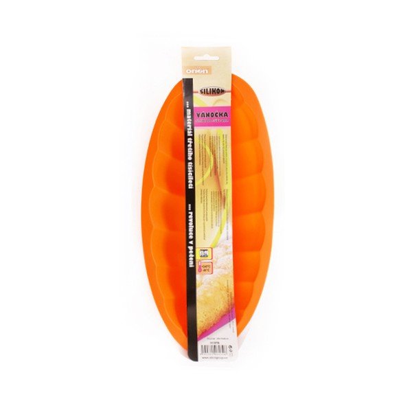 Oranžová silikónová forma na vianočku Orion Twist, 38 x 15 cm-image-2